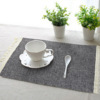 Nordic dining pad thermal pads American home retro spoiler pot pad Posmian wind insulation hemp hemp pad