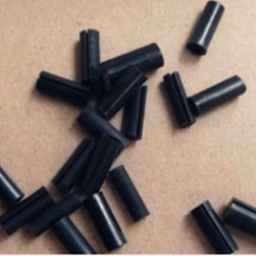 供应LED4X8 双坑隔离柱塑料间隔柱 尼龙双槽支柱 LED灯支柱 黑色