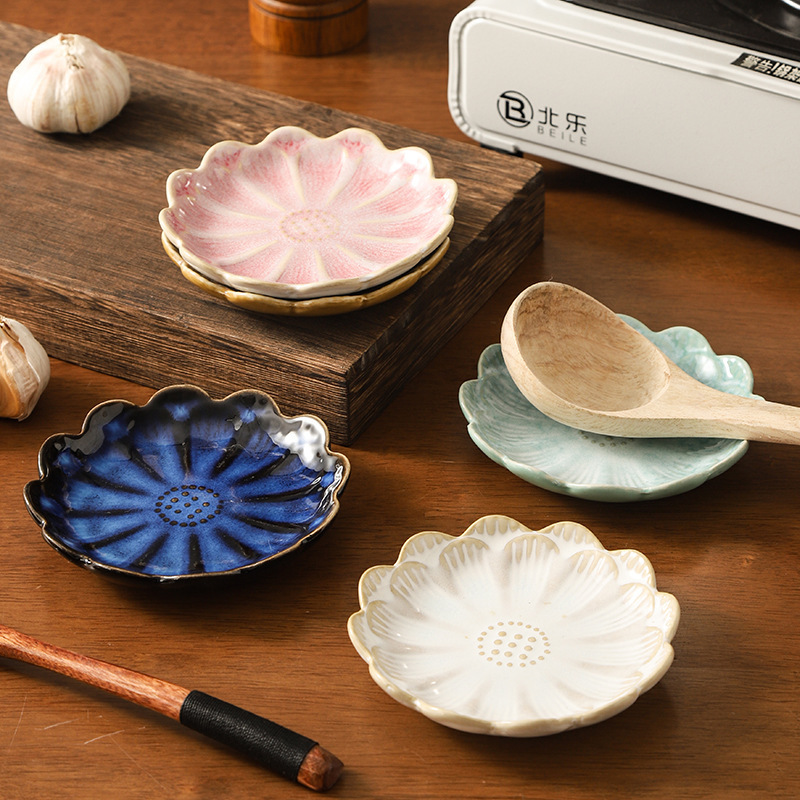 Cross-Border Personalized High-Temperature Resistant Ceramic Spoon and Dish Set for Home and Restaurant Creative Buffet Tableware Ceramic Dish and Spoon Holder Cross-Border Personalized High-Temperature Resistant Ceramic Spoon and Dish Set for Home and Restaurant Creative Buffet Tableware Ceramic Dish and Spoon Holder