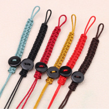 平结带钥匙绳手工编织包包玉石汽车小挂件饰品绳批发短款扣文玩绳