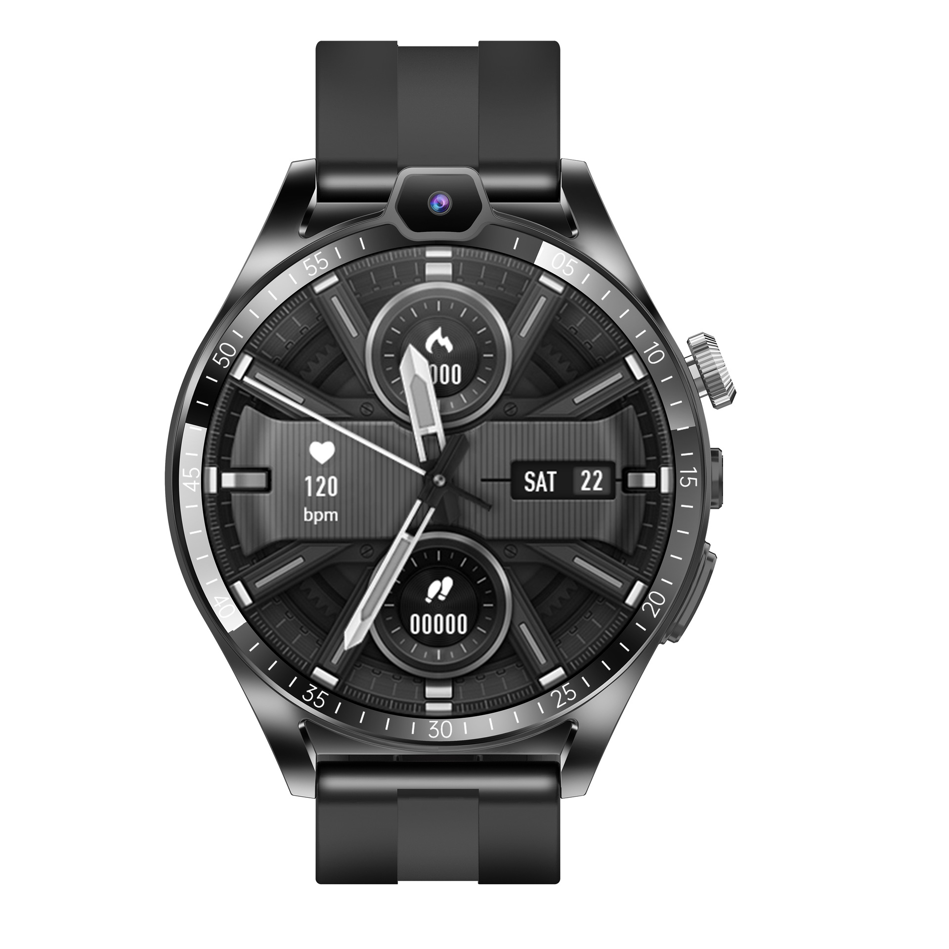 L01 face recognition 5G full network NFC HD dual camera heart rate blood oxygen card phone watch smart watch