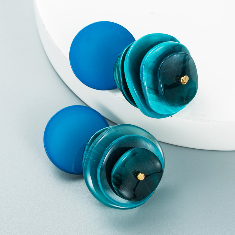 Bohemian Style Multi-layer Disc Tassel Earrings Wholesale Nihaojewelry display picture 4