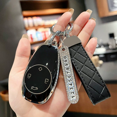 Suitable for 2021 zero run t03 – Car key bag - old-zero-run-advanced-black-single-shell-black-ling-rope-number-plate
