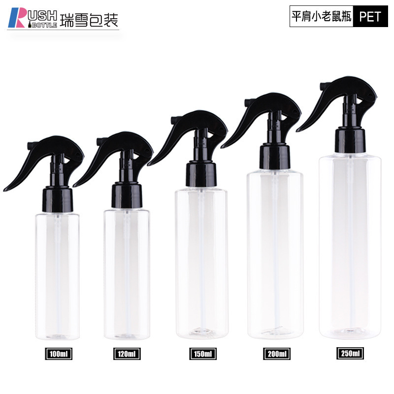 源工場150-200ml平肩丸肩PETボトル化粧品包装ボトルシャワージェルシャンプーボトル|undefined