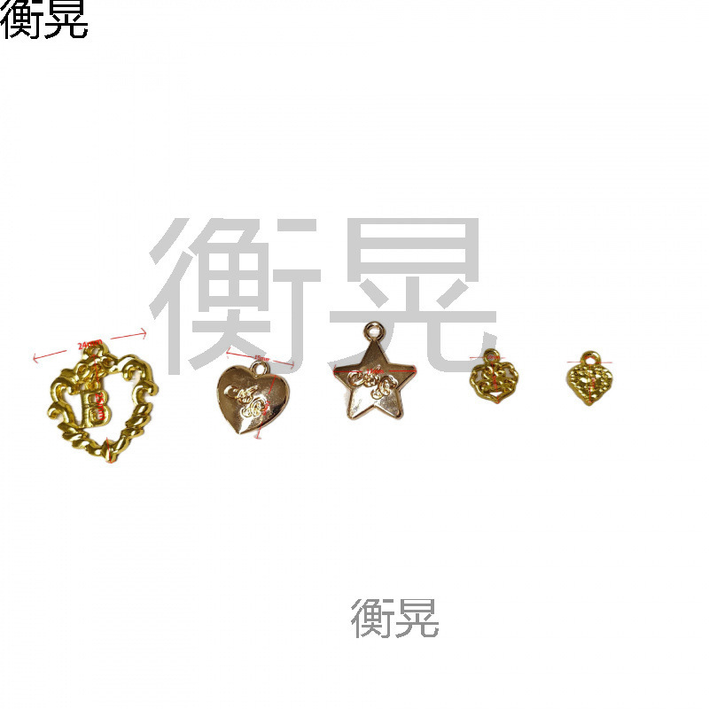 新款baby金属标吊坠B标b标ap标 日 非正手作用 lolit  a标 厂家批|undefined