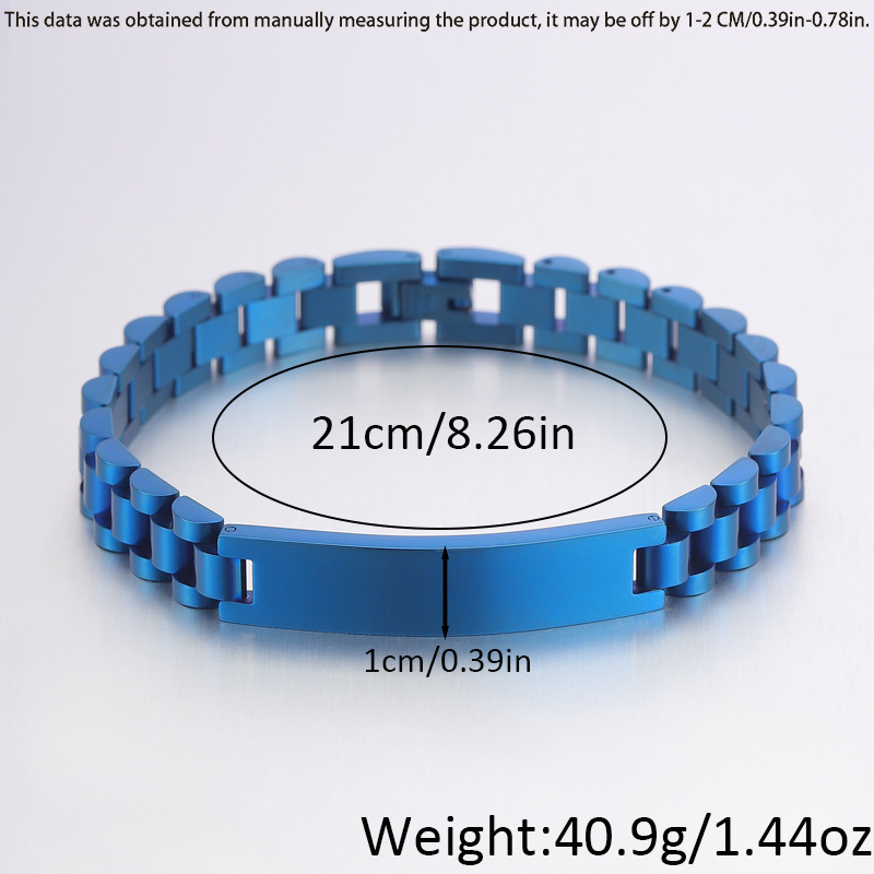 Nueva pulsera de acero de titanio de lujo ligero transfronterizo tres cuentas curvas se puede grabar pareja de alta sensación joyas pulsera image 8