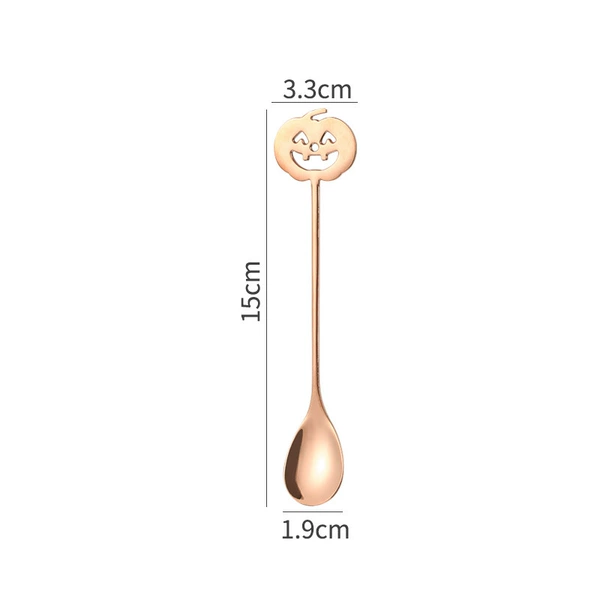 Pumpkin spoon rose gold