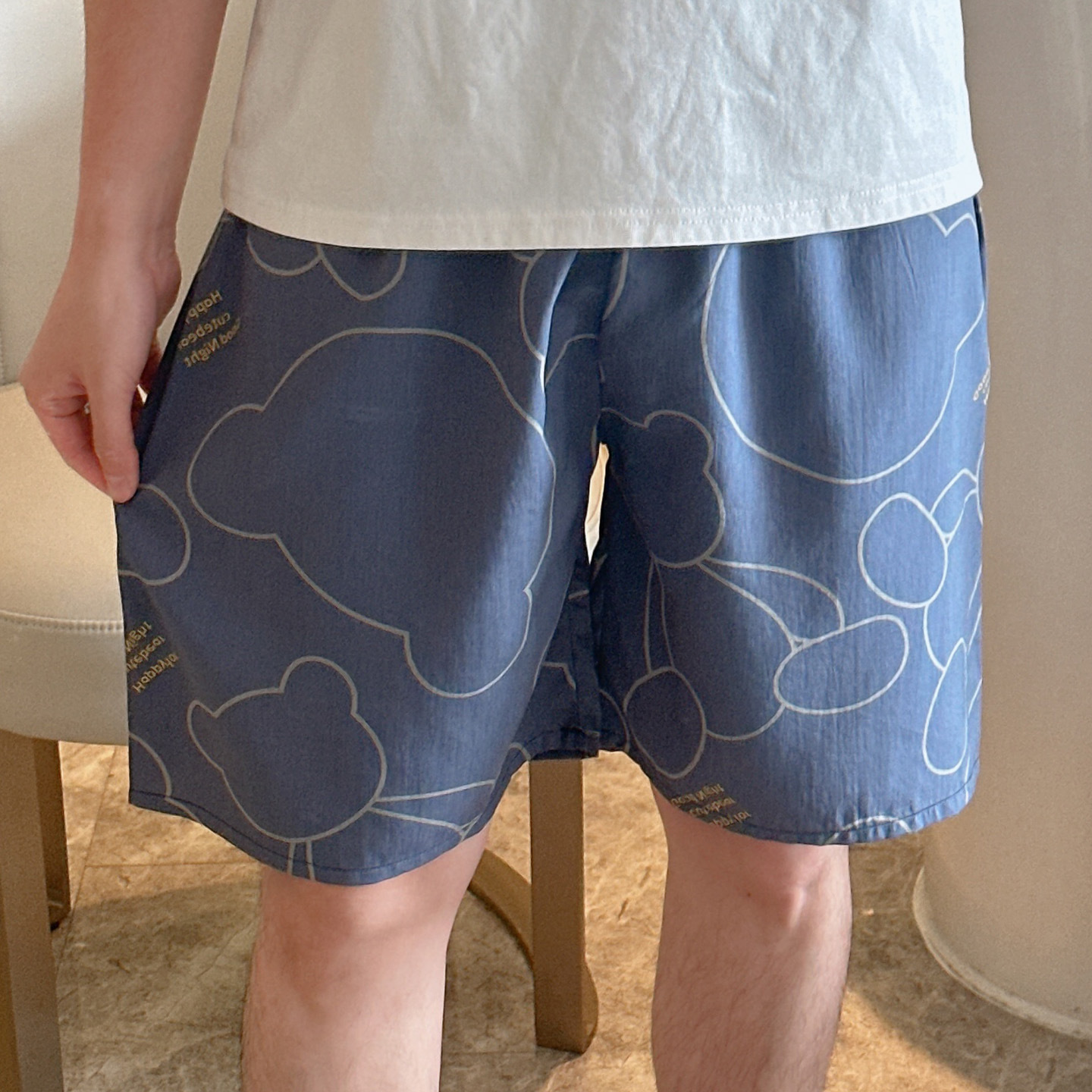 YY 남성용 반바지 - 골든 베어