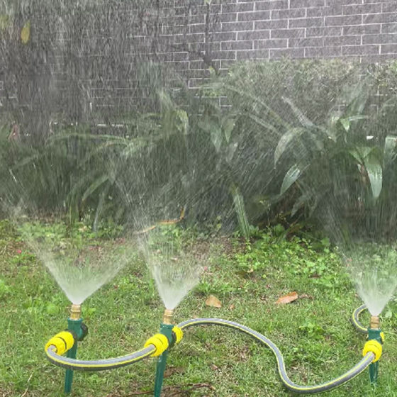 360-degree adjustable sprinkler spray sprinkler watering flower vegetable field irrigation lawn spray atomization scattering bullet head