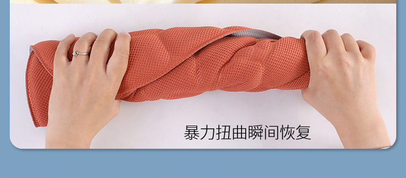 Seaweed fiber car seat cushion, suitable for all seasons, one-piece design, non-slip, with latex cotton support, breathable, three-piece set