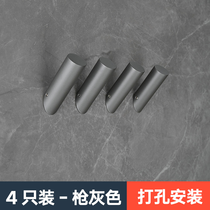 Gancho para ropa de acero inoxidable transfronterizo baño 304 gancho para ropa de acero inoxidable gancho para ropa de hardware detrás de la puerta