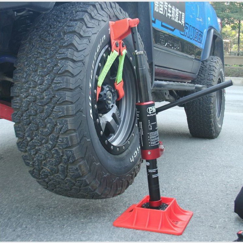 New model monkey bar outdoor rescue emergency car hand crank hydraulic jack off-road vehicle tire lift jack modification