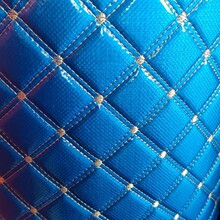 厂家供应雷射皮汽车脚垫卷材皮革刺绣复合环保XPE海绵毛刺原材料