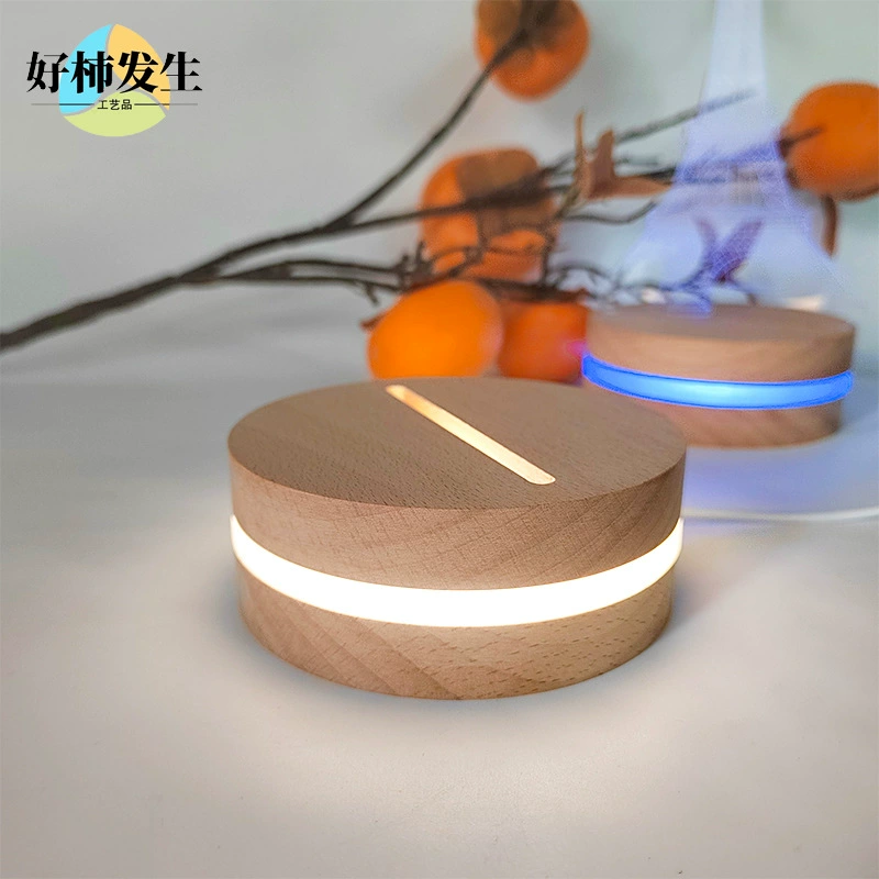 Matte acrylic creative wooden lights, night light