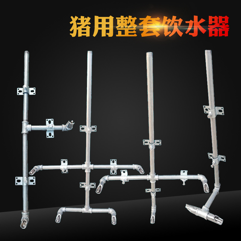 猪饮水器套装 母猪产床猪饮水嘴自动喂水猪饮水管配件养猪场设备