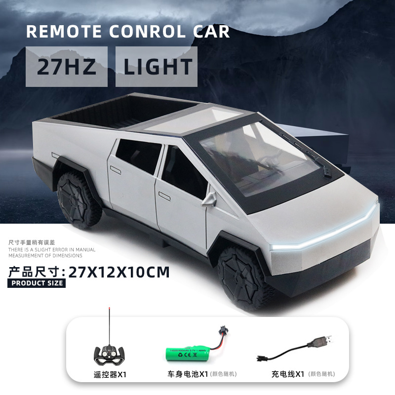 Tesisebo pickup control remoto coche de juguete grande resistente a caídas coche de carreras de cuatro vías coche deportivo coche de juguete para niños al por mayor