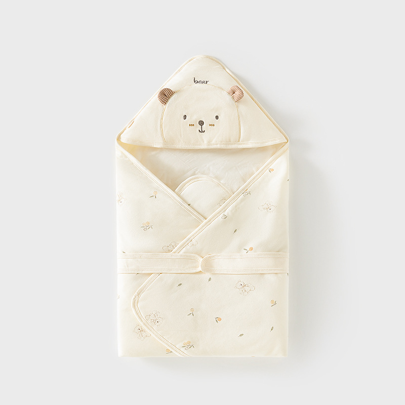 베이지 (큰곰자수 60g 이불) 90*90cm