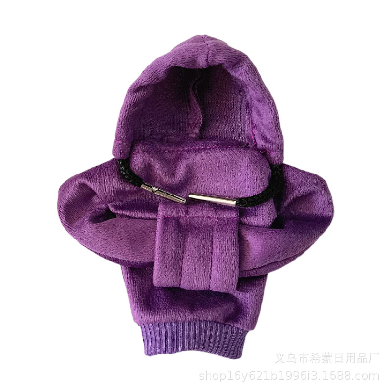 Cubierta DE LA MANIJA del engranaje del coche transfronterizo palanca de engranaje pequeño suéter con capucha palanca de engranaje creativo con capucha cubierta de la manija del engranaje al por mayor