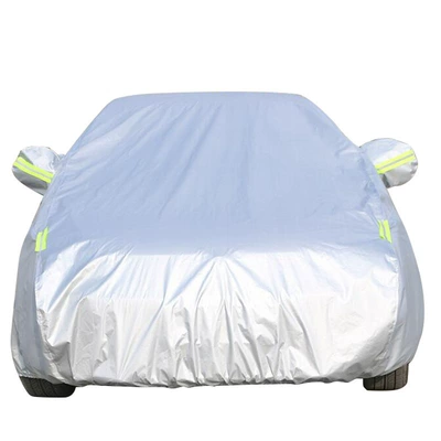 windshield snow cover, anti-freeze – Car snow shield - silver-full-coverage-sedan-model