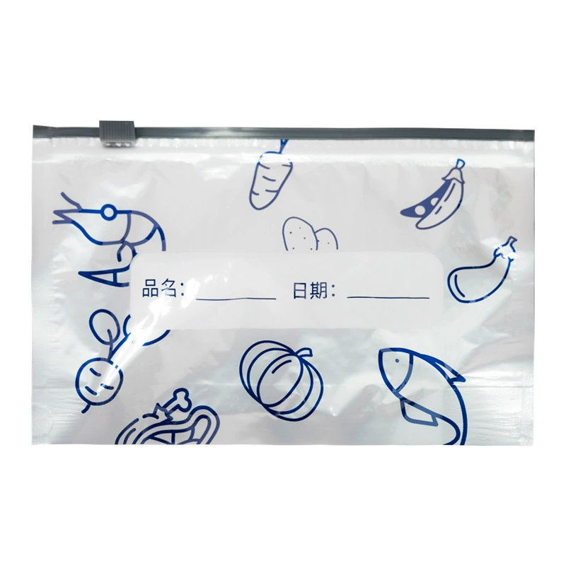Пищевая алюминиевая фольга свежая запечатанная сумка для домашней кухни упаковка продуктовZip- мешок затенение морозильная запечатанная карман настройка