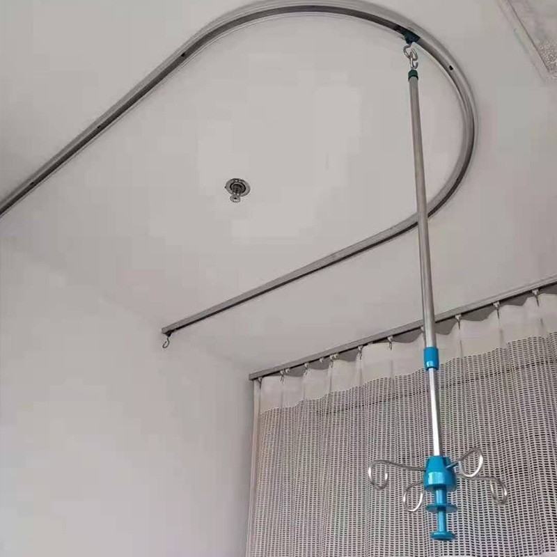 for export stainless steel infusion boom hospital ward telescopic infusion support-day rail slide rail infusion track