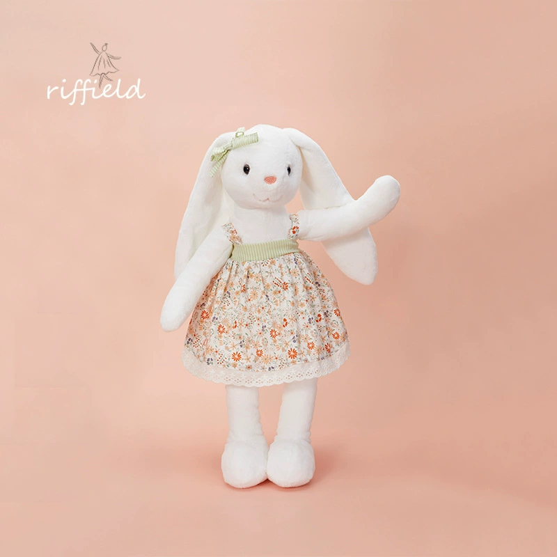 плюшевый кролик-Riffield, игрушка, милая кукла, подлинный дизайн юбки, интернет-знаменитость, подарок на день рождения