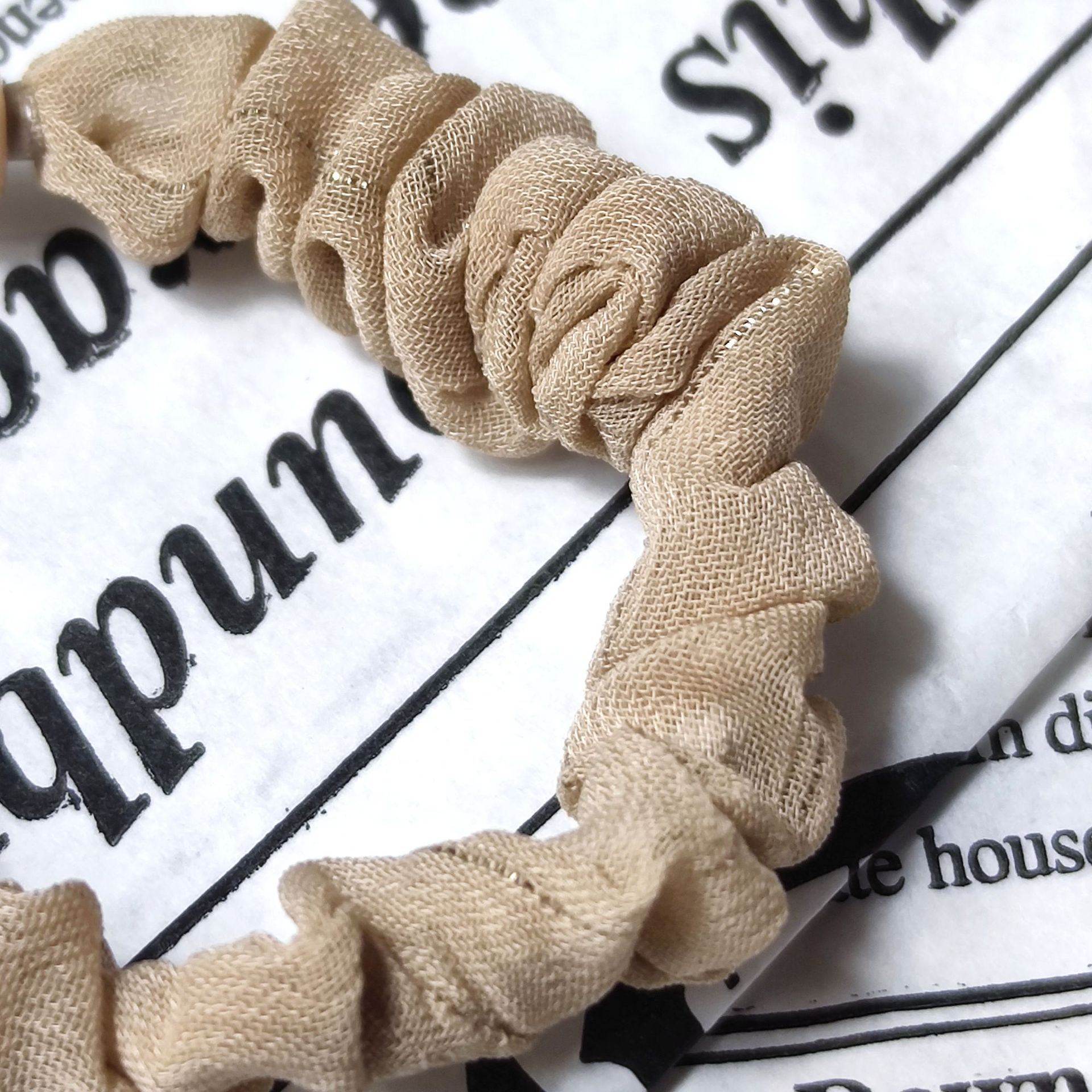 DIY Bowel Hair Ties