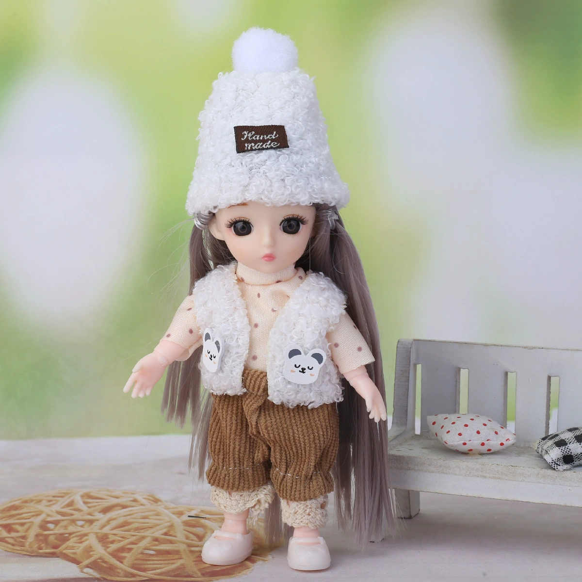 Семейная игрушка, кукла принцессы, 17 см, 3D, подарок на день рождения