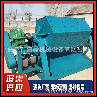 8-meter fire iron roll derusting grinder Haisheng processing centrifugal hexagonal drum dry grinding and polishing machine