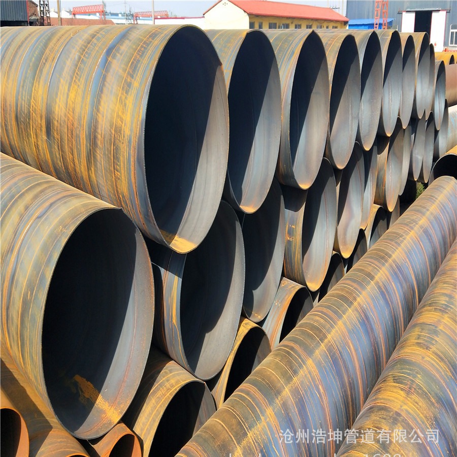 螺旋钢管  广告桩16米定尺 螺旋钢管直径529现货销售