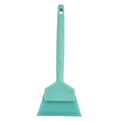 Oxford small rubber scraper blade, Car cleaning tools - short-blue-strip-with-blue-handle