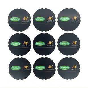 UV color printing screen printing custom processing icon light transmission display panel LOGO decorative lens CNC carved