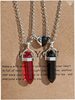 Necklace for beloved, bullet, crystal pendant, new collection, Amazon