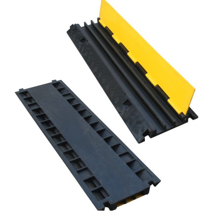 交通设施 小三线槽减速带 路面电缆电线专用线槽板