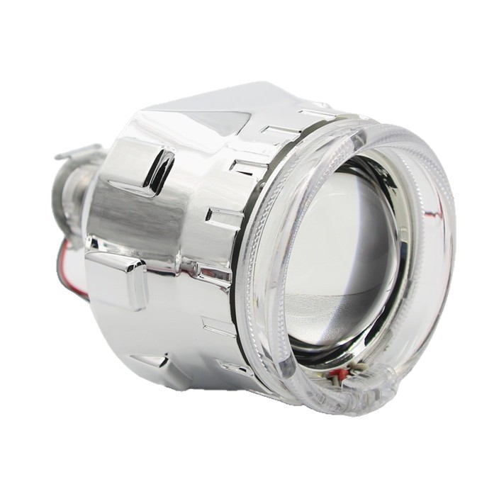 Jinggang traje de lente de doble Luz de 2,5 pulgadas HID lámpara de xenón lente H1 ojo de pez King Kong TL ventas directas de fábrica