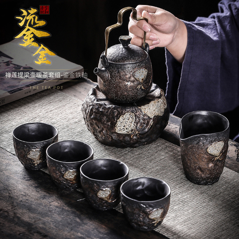 Zen Lian Liangliang Tea Tea Tea Tea Tember Tea Tea Tea Cup Один горшок четыре чашки кунг-фу Tea Suite