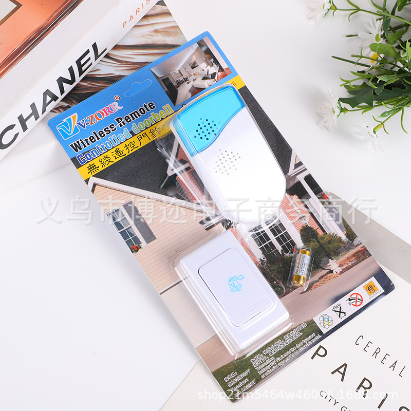 新款畅销遥控门铃无线门铃新款家用老人呼叫器家用智能音乐门铃