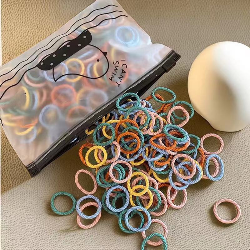 Banda elástica para el cabello del bebé de las niñas banda para el cabello del bebé banda de goma para Niños Accesorios para el cabello banda de goma de tamaño pequeño no daña el cabello