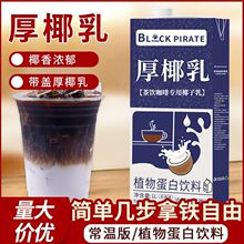 厚椰乳1L生椰拿铁椰浆椰奶原料奶茶咖啡店家用生椰乳椰子跨境电商