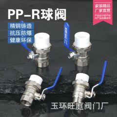 メーカーは暖通ボール弁ppr20 32外糸内糸熱融双活接銅ボール弁4分6分1インチを供給している