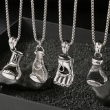 Боксерская спортивная ретро модная подвеска из нержавеющей стали для спортзала