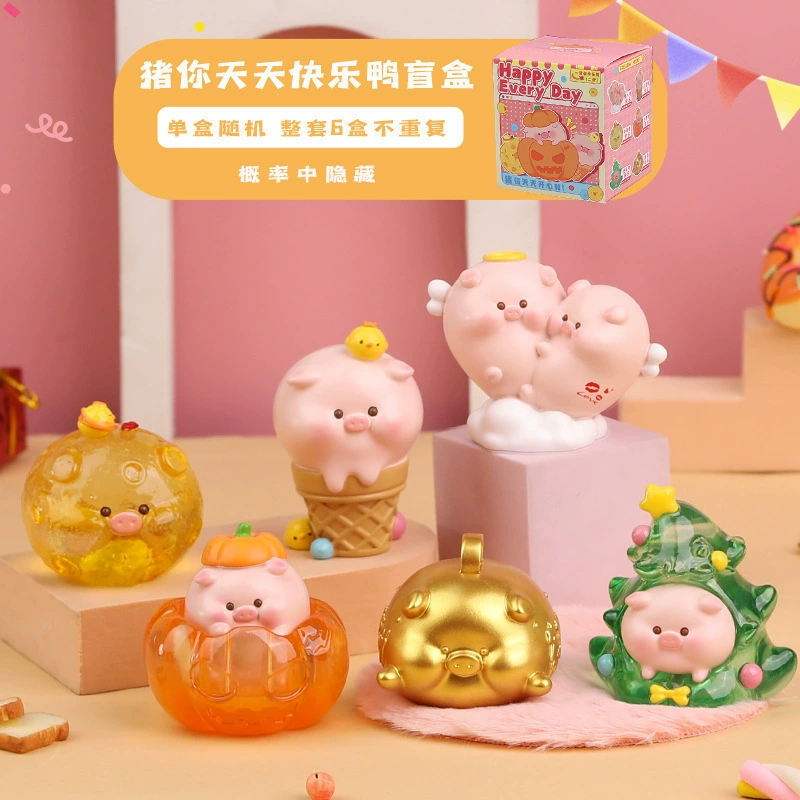 Блайнд-бокс фигурка Cady Cat Paradise, коллекционные настольные украшения, случайный набор (маленькая)