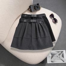 �߼��л�ɫë������ȹ2025�nϵ�¿�����ڴ����߹��ȹ������9800