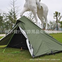 防雨防晒内外帐全套登山手杖金字塔帐篷 户外无杆BC帐篷 超轻帐篷