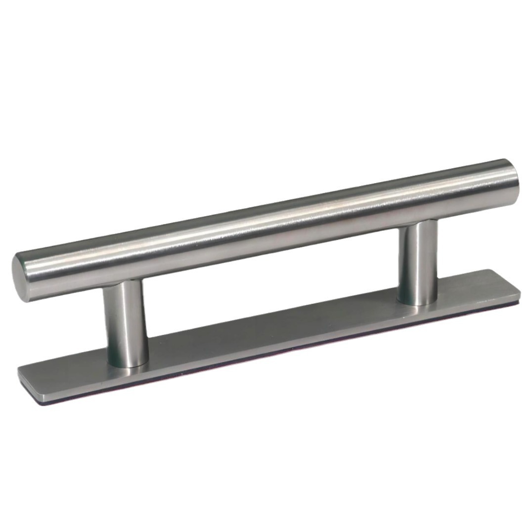 Manija sin clavos de acero inoxidable, manija autoadhesiva fuerte, puerta de gabinete, puerta de vidrio, manija de gabinete, manija de baño, transfronterizo image 7