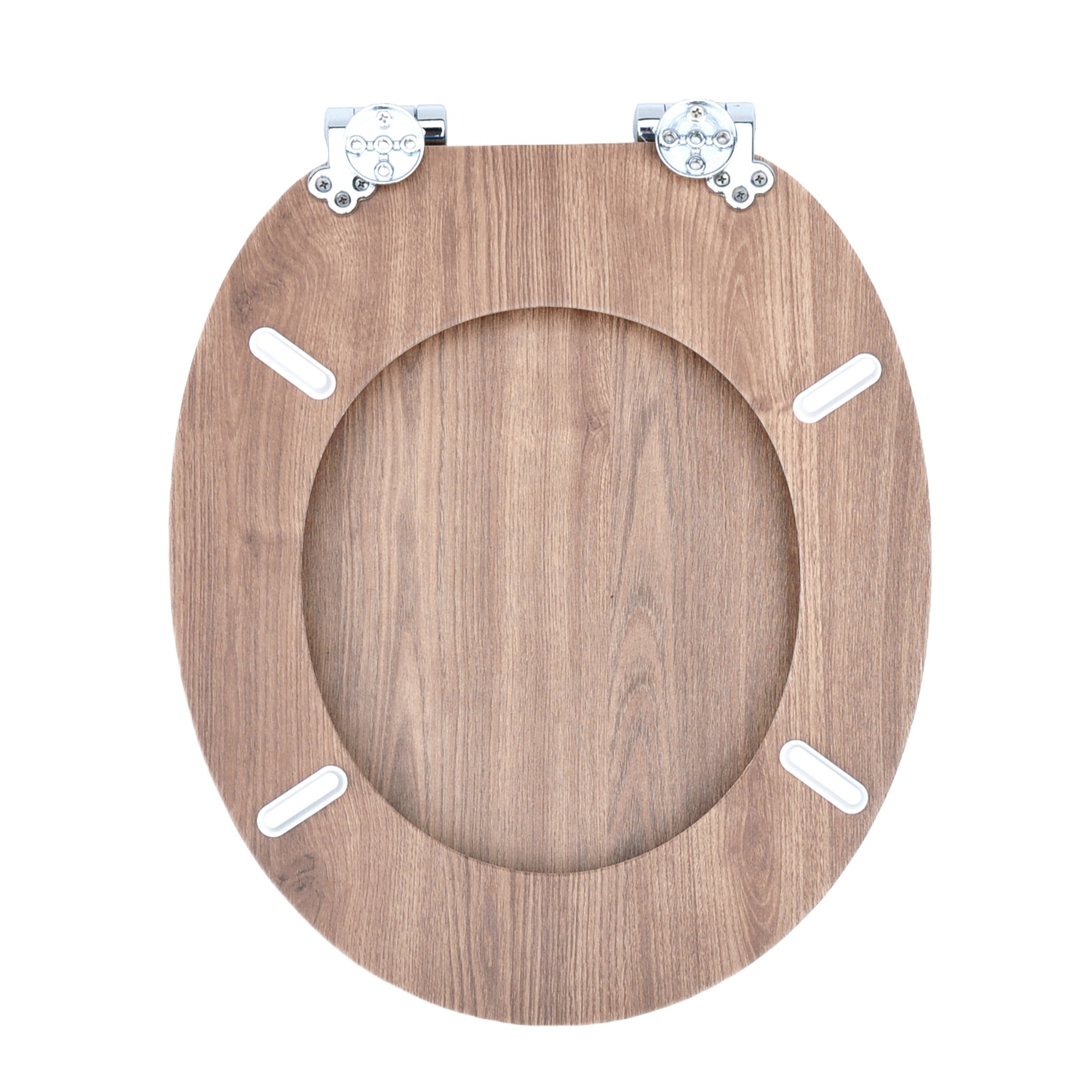 Wooden Toilet Seat W101 Mdf Toilet Seat, Soft Close Function, European 18inch Toilet Seat
