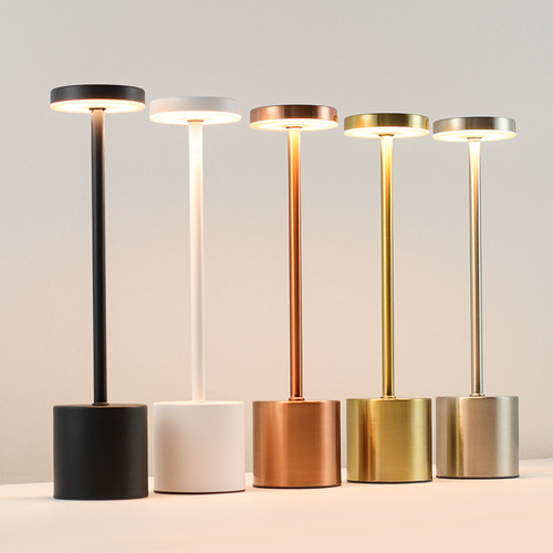 LED Charging Desk Lamp, L-shaped Desk Lamp, Modern Minimalist USB Touch Bar Lamp, Atmospheric Night Lamp, Cross-border Wholesale