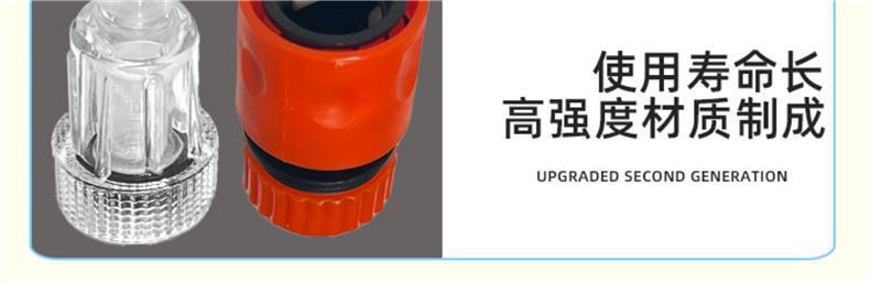 High-Pressure Car Washing Machine Accessories Quick Connector Guide Car Yili Adapter Copper Water Inlet Pipe Nipple Filter Connector