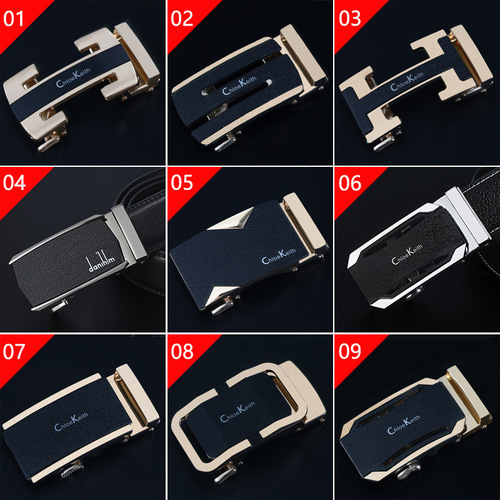 Belt buckle for men, 4cm alloy buckle, automatic clasp, 3.5 inch pants belt buckle clip accessory wholesale