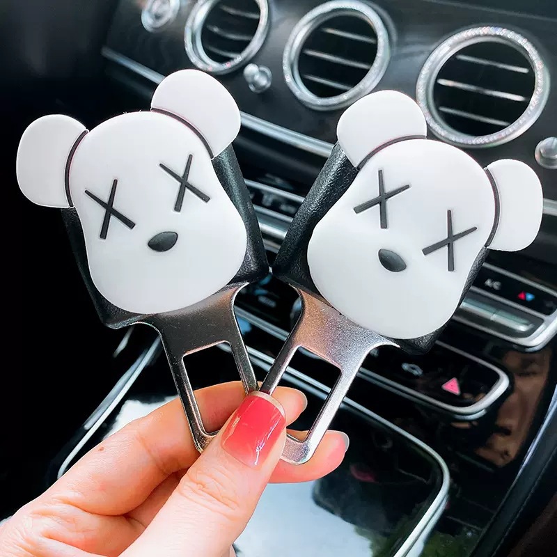 Inserción de coche con bayoneta par con dibujos animados linda estrella Dailu enchufe conector de extensión belleza femenina pensamiento nocturno